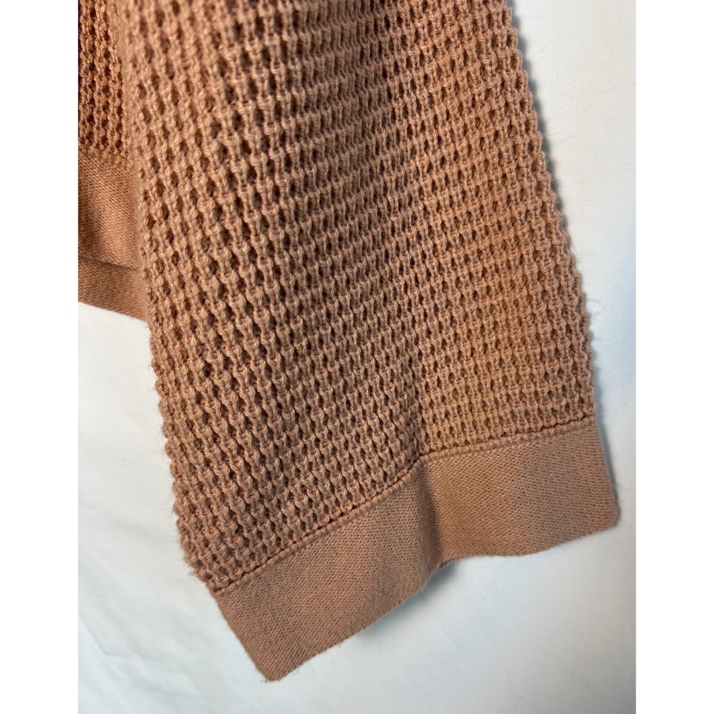 Pink Lily Waffle Knit Bell Sleeve‎ Sweater Pullover Women's Size L Pink - Picture 3 of 7